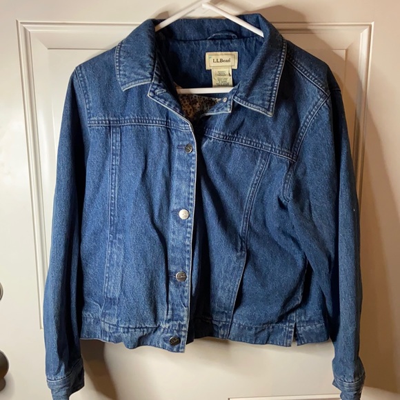 L.L. Bean Jackets & Blazers - LL Bean Petite M Jean jacket